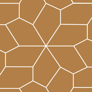 Das Flower-Muster von Cinzento Custom Made®.